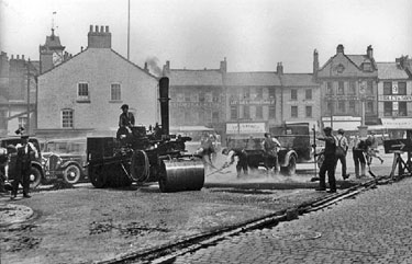 Carlisle, Roadworks on English Street