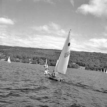 Sailing on Coniston