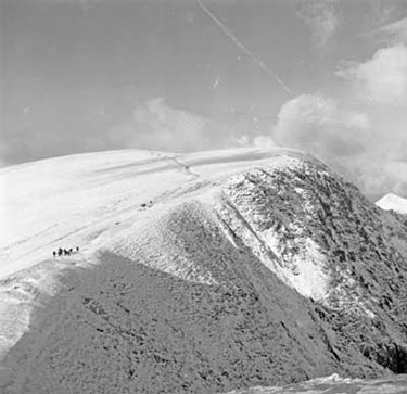Helvellyn in Winter