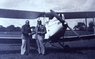 Border Flying Club's first machine