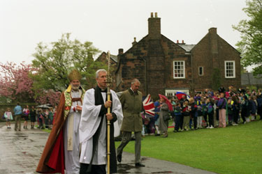 Carlisle, visit of Queen Elizabeth