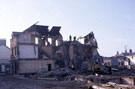 View: ct07324 Workington - demolition of Central Hotel 1970